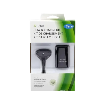 Batterie + Chargeur pour Xbox 360
