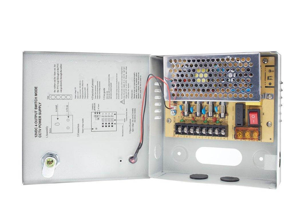 6075967842 Boite Alim 12 V 04 Sorties Cctv - Image 1