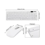 Clavier + Souris S / Fil Enigma Blanc K-06