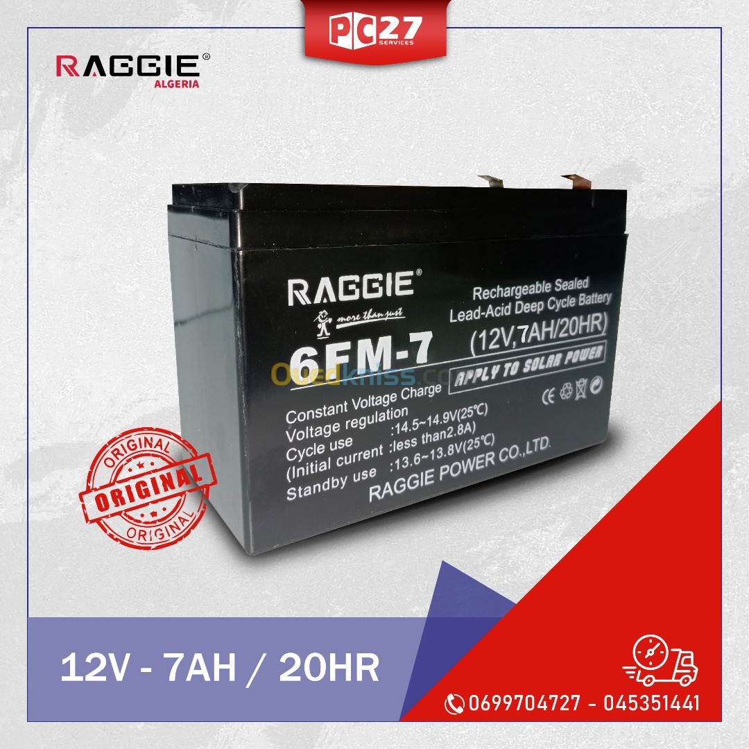 OJAYRFNQOkmiGglQmFRPtxTaiinuFCQCIBItA1RU Batterie Onduleur 12V 7 2 Va Raggie - Image 1