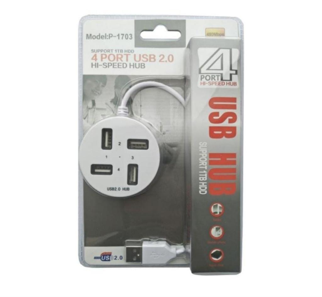 Port-Cle-USB-4-Sorties-P-1703-1 Hub Usb 04 Ports Arondis P-1703 - Image 1