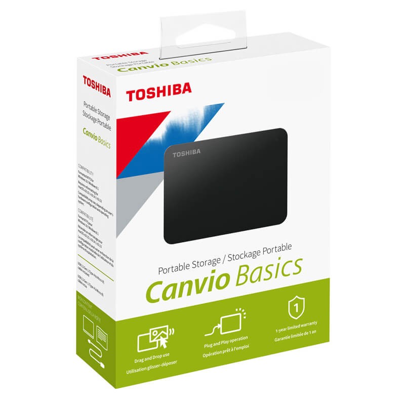 disque-dur-toshiba-canvio-2-5-1to-noir Disque Dur Externe 2 5 " 01 Terra Toshiba Mtg - Image 1