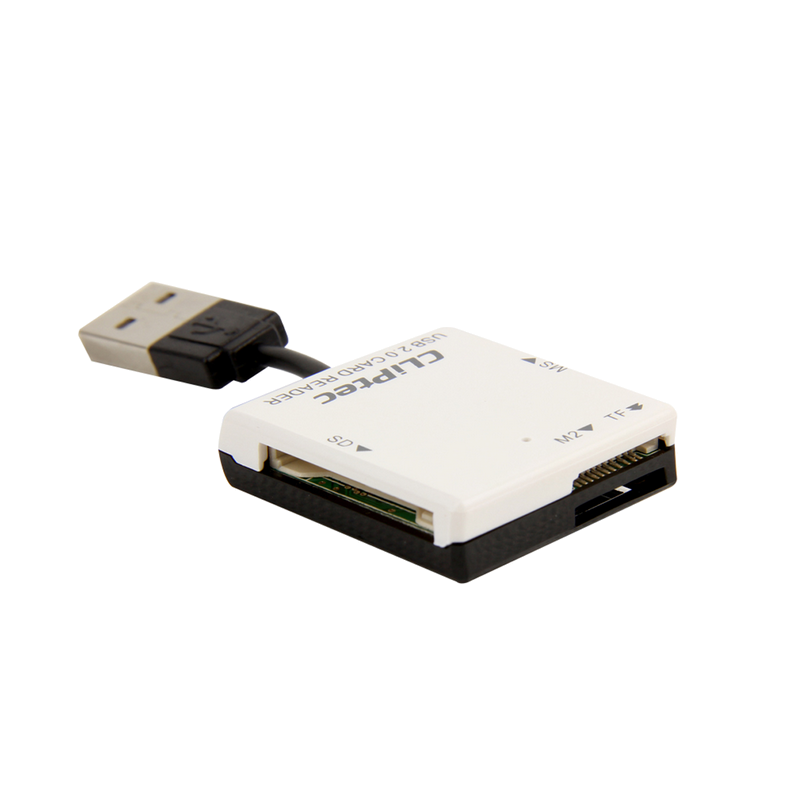 has_5bb4e98d36fa1711 Lecteur de Carte Cliptec Rzr 524 Combo - Image 1