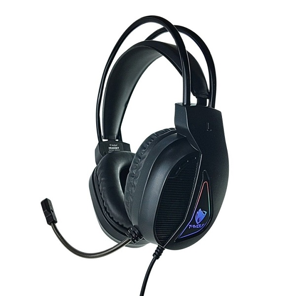 image_2026-06-03_161317097 Ecouteur Gaming Usb Lumineux Usb 7 1 T-WOLF H160 - Image 1