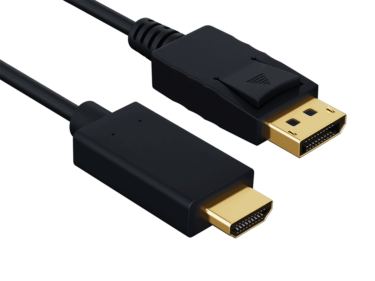 تنزيل-31-1 Cable Display Port To Hdmi - Image 1