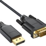Cable Display To Vga Boite 1080P 1 8 M