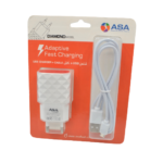 Chargeur + Cable Usb Galaxy 2A Asa Fast Charging